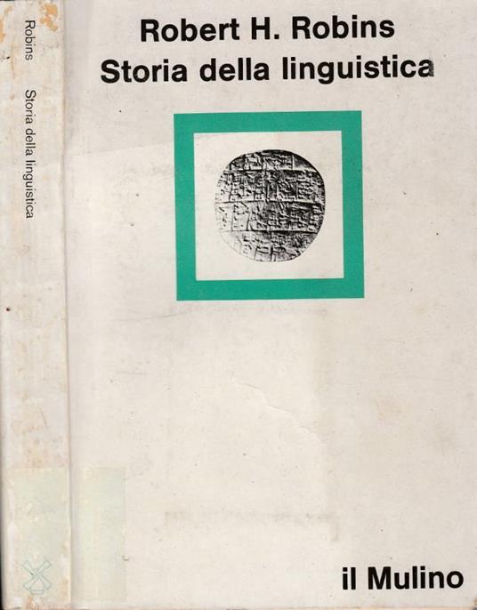 Storia della linguistica - Robert H. Robins - copertina