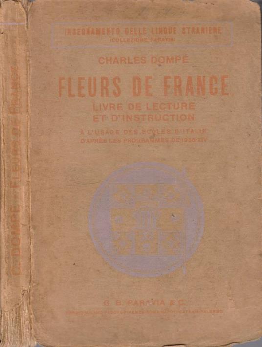 Fleurs de France - copertina
