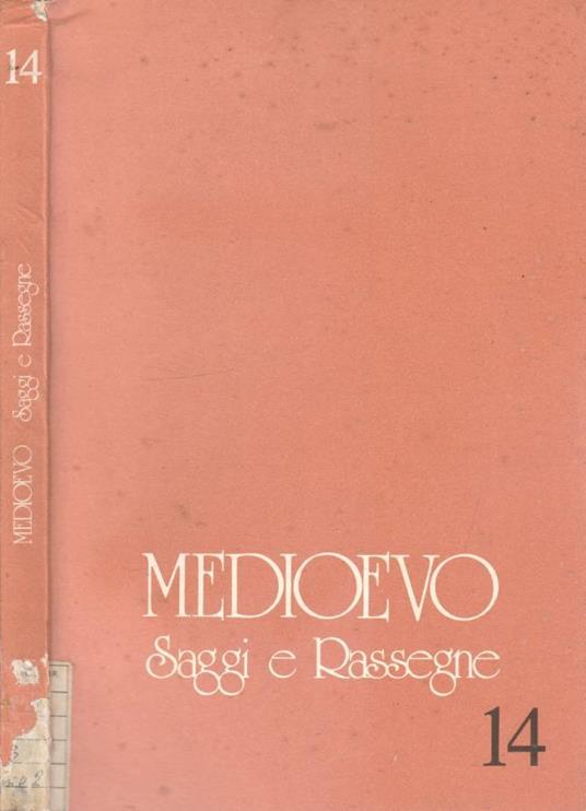 Medioevo n 14, 1989 - copertina