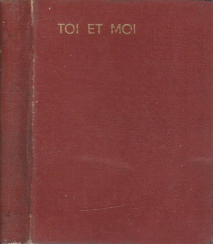 Toi et moi - Paul Géraldy - copertina