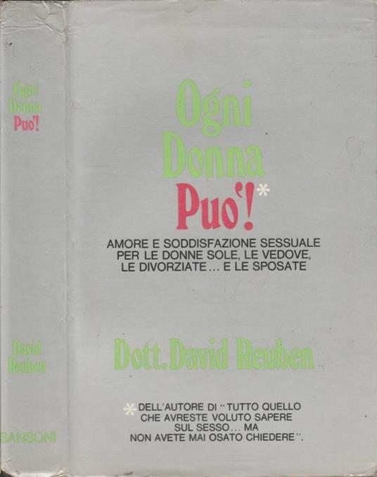 Ogni donna può! - David Reuben - copertina