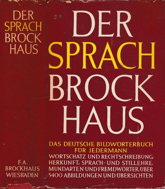 Der sprach-brockhaus - copertina