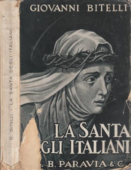 La Santa degli italiani - copertina