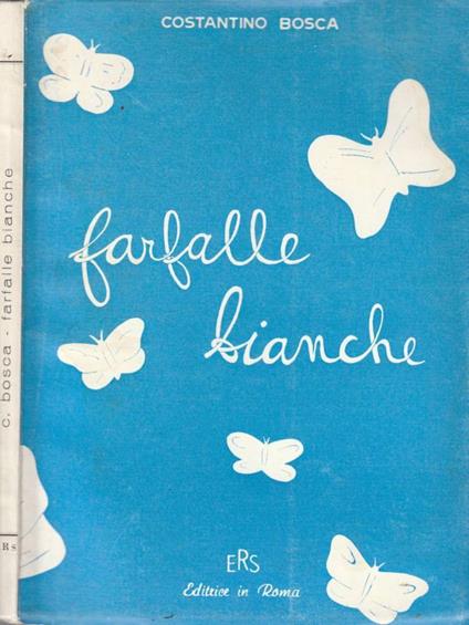 Farfalle bianche - copertina