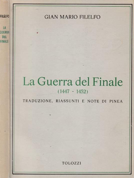La Guerra del Finale - copertina