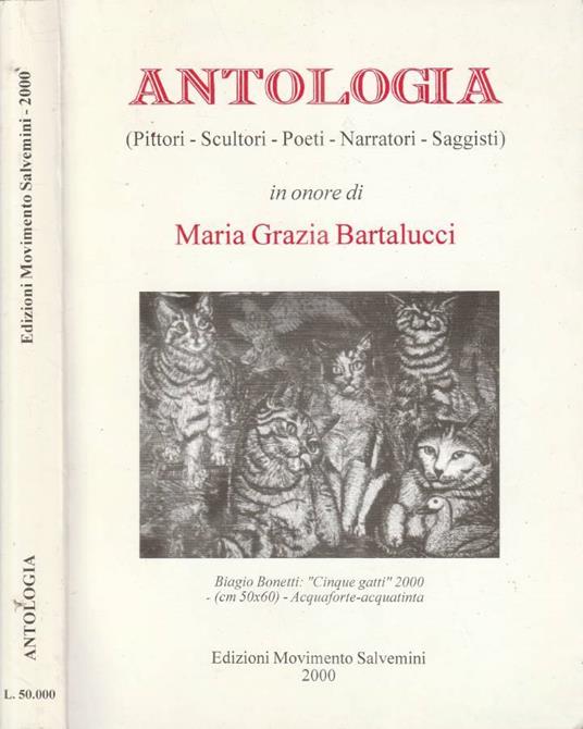 Antologia - copertina