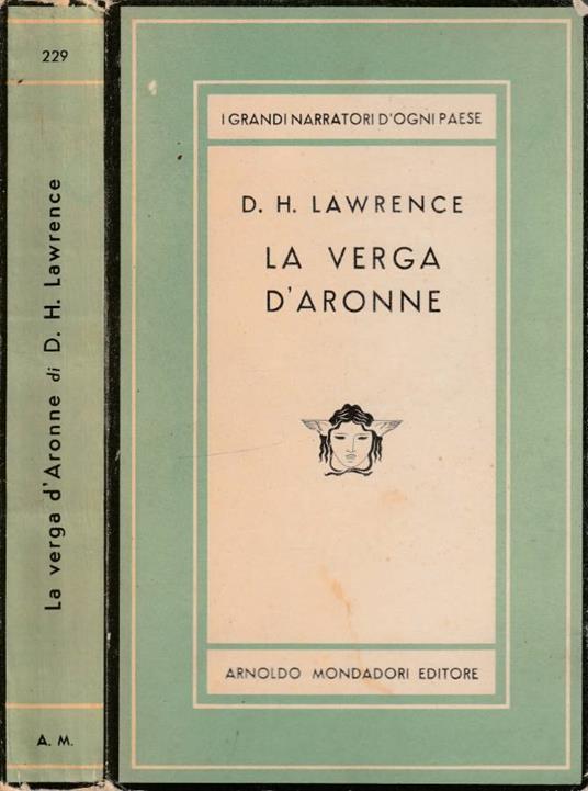 La verga d'Aronne - D. H. Lawrence - copertina