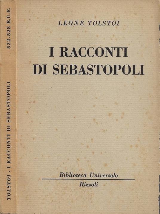 I Racconti di Sebastopoli - copertina