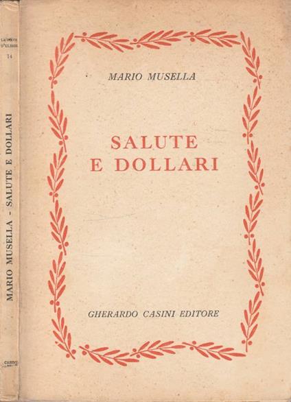 Salute e dollari - Mario Musella - copertina