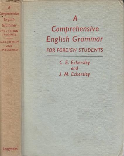 A comprehensive english grammar - copertina