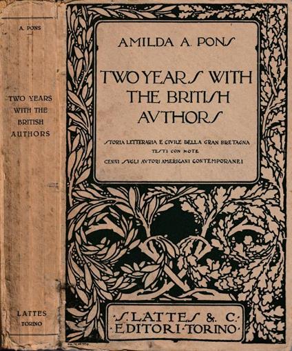 Two years with the British Authors - copertina