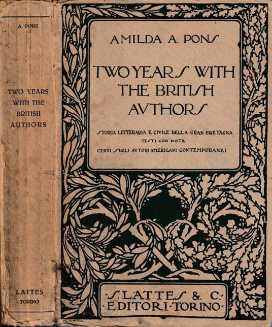 Two years with the British Authors - copertina