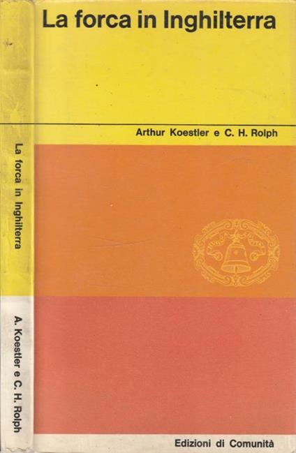 La forca in Inghilterra - copertina