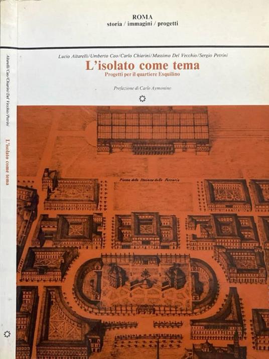 L'isolato come tema - copertina