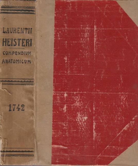 Compendium anatomicum - copertina