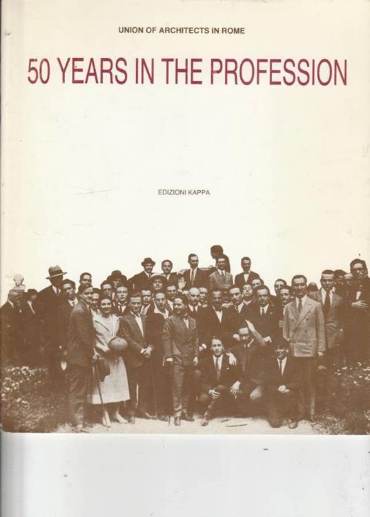 50 years in the profession - copertina