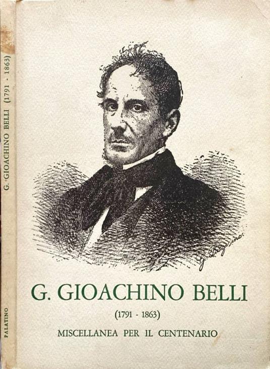 G. Gioacchino Belli - copertina