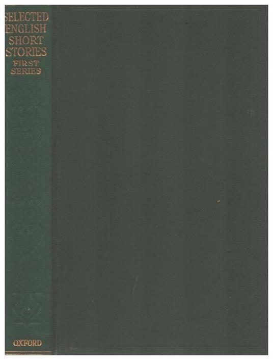 Selected english short stories - copertina