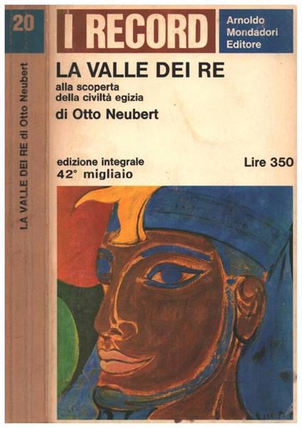 La valle dei re - Otto Neubert - copertina
