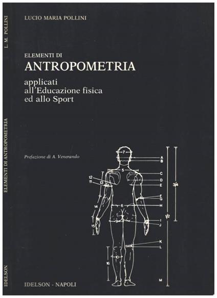 Elementi di Antropometria - copertina