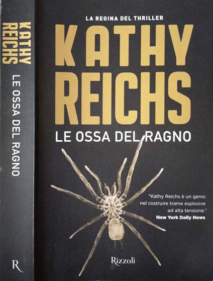 Le ossa del ragno - Kathy Reichs - copertina