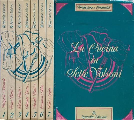 La cucina in sette volumi - copertina
