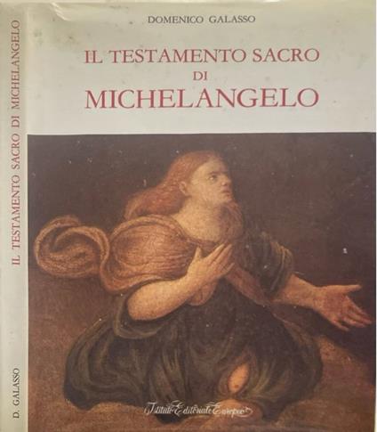 Il testamento sacro di Michelangelo - copertina