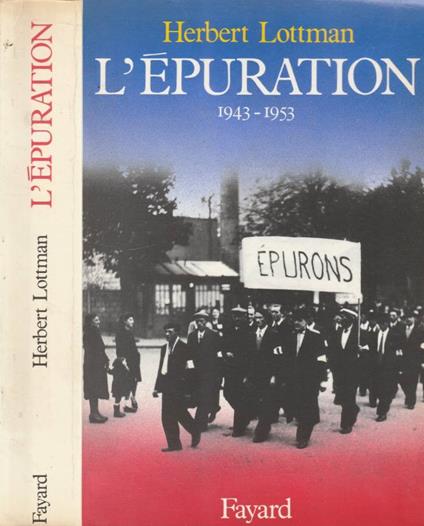 L'epuration - Herbert Lottman - copertina