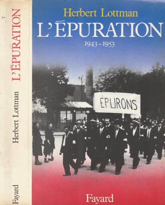 L'epuration - Herbert Lottman - copertina