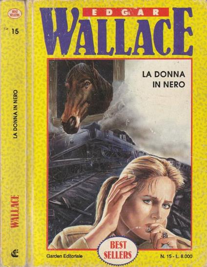 La donna in nero - Edgar Wallace - copertina