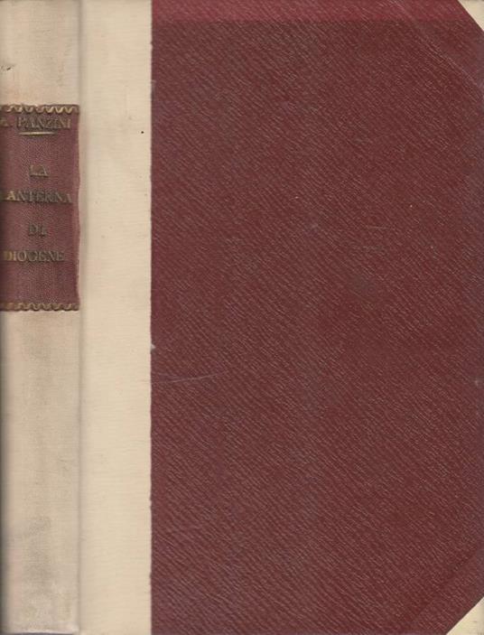 La lanterna di Diogene - Alfredo Panzini - copertina