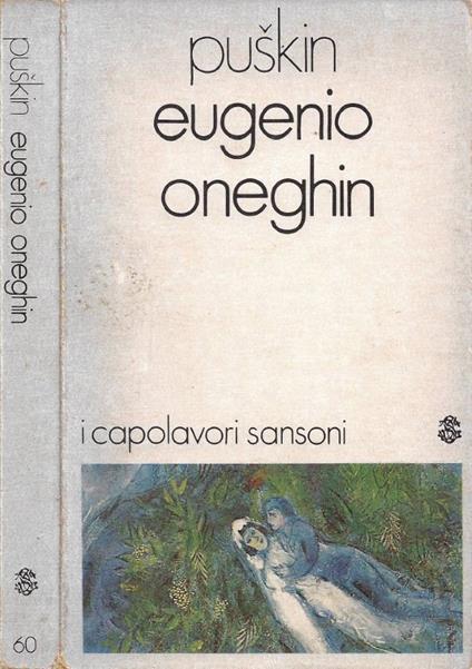 Eugenio Oneghin - copertina
