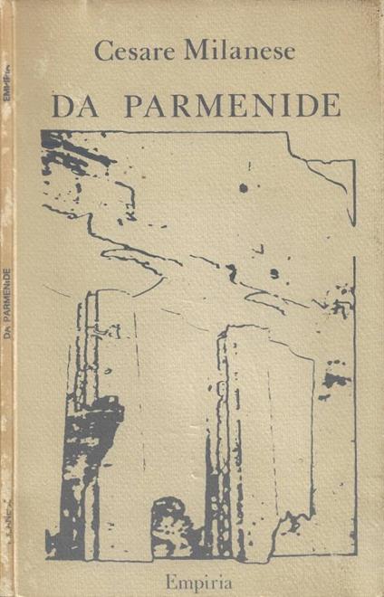 Da Parmenide - Cesare Milanese - copertina
