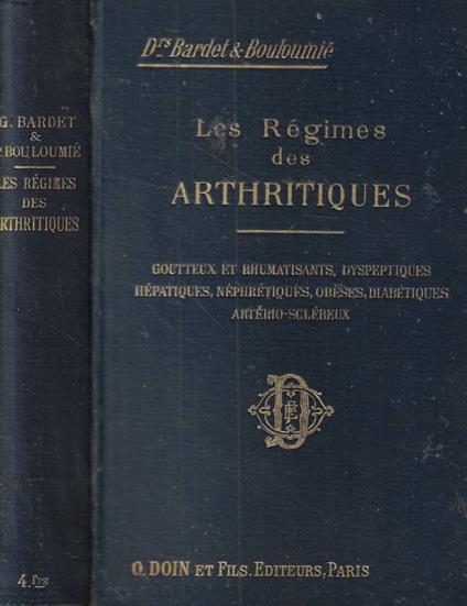 Les régimes des arthritiques - copertina