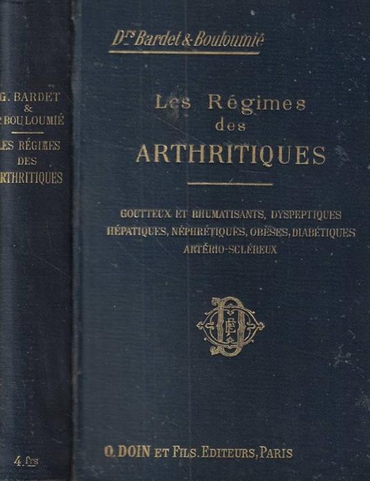 Les régimes des arthritiques - copertina