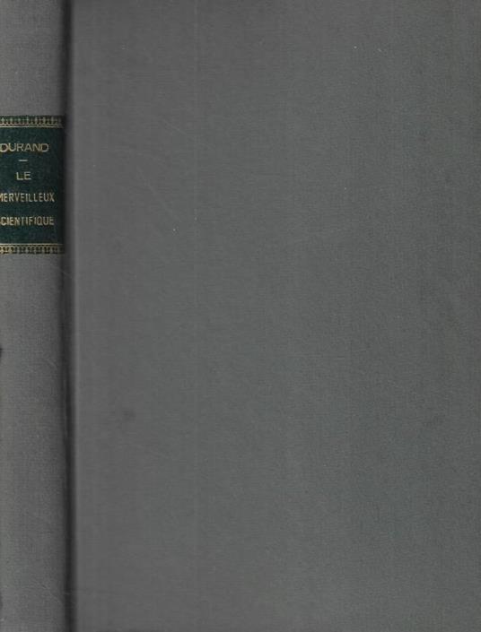 Le merveilleux scientifique - copertina