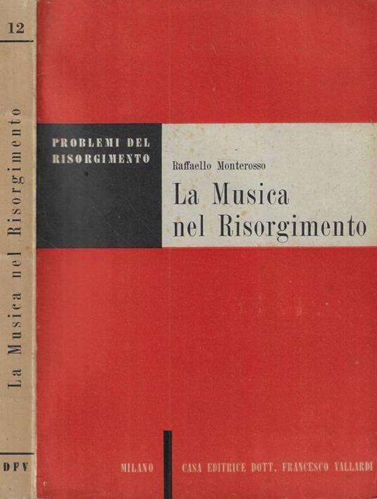 La Musica nel Risorgimento - Raffaello Monterosso - copertina
