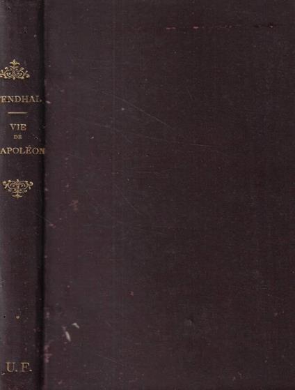 Vie de Napoléon - copertina