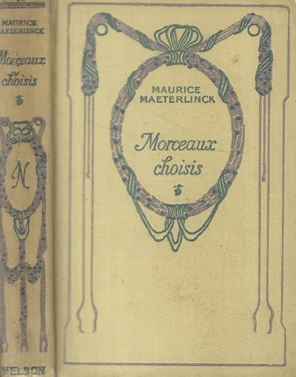 Morceaux choisis - Maurice Maeterlinck - copertina