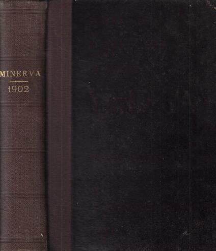 Minerva Anno 1902 - copertina