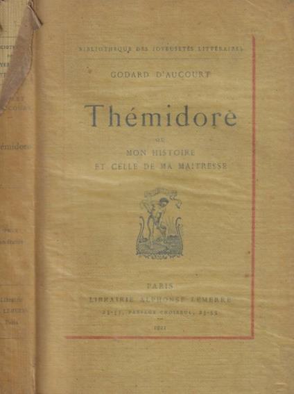 Thémidore ou mon histoire et celle de ma maitresse - copertina