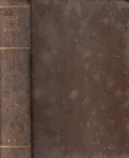 Rome - Émile Zola - copertina
