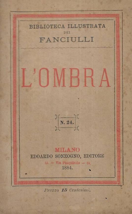 L'ombra - copertina
