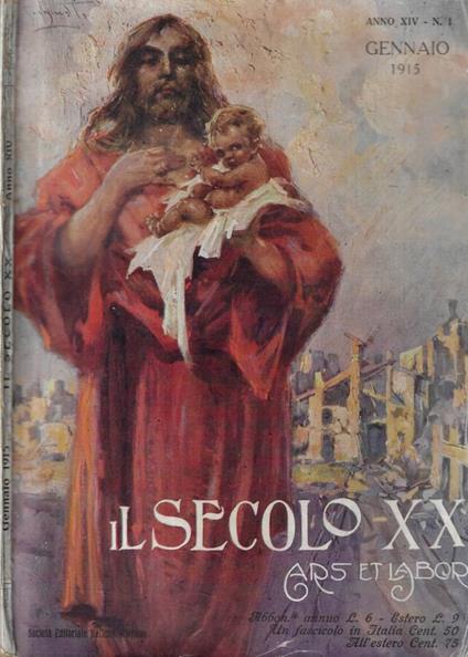 Il secolo XX n. 1 Anno 1915 - copertina