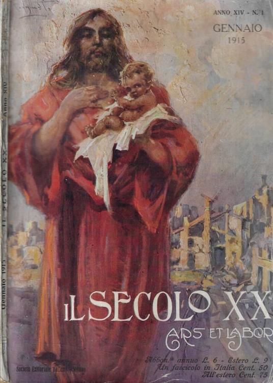 Il secolo XX n. 1 Anno 1915 - copertina