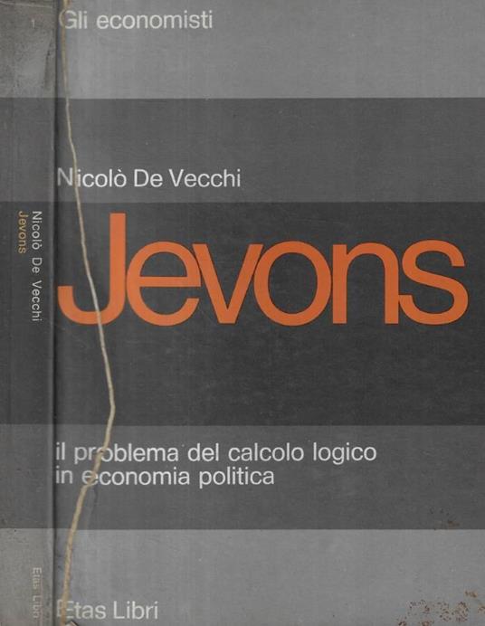 Jevons - Nicolò De Vecchi - copertina