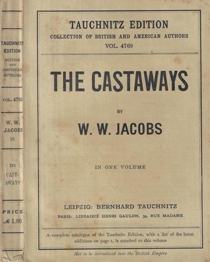 The castaways - copertina