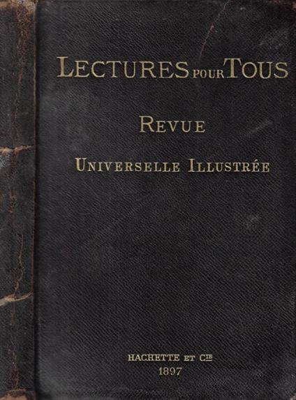 Lectures pour tous n. di juin Anno 1897 - copertina