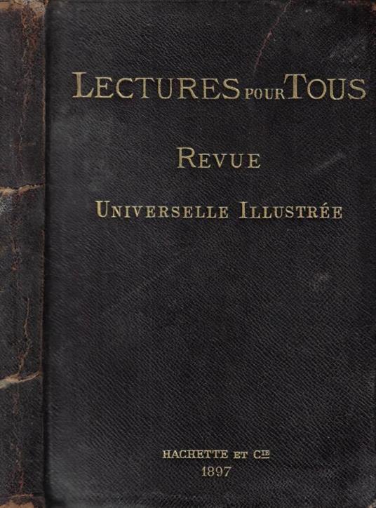 Lectures pour tous n. di juin Anno 1897 - copertina