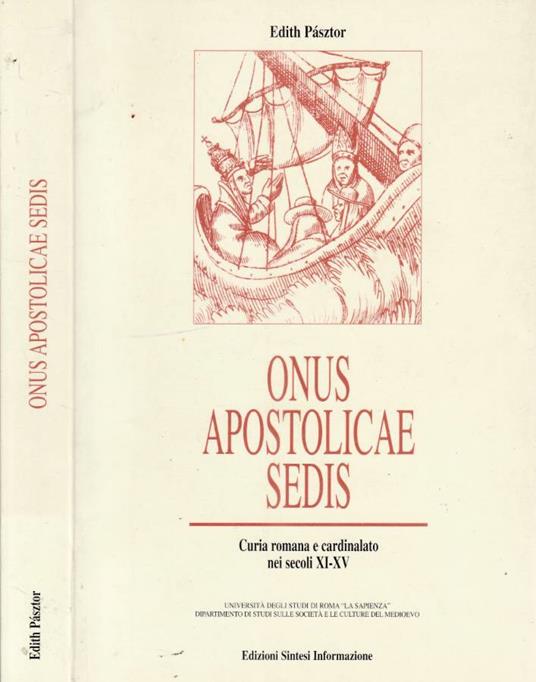Domus apostolicae sedis - Edith Pásztor - copertina